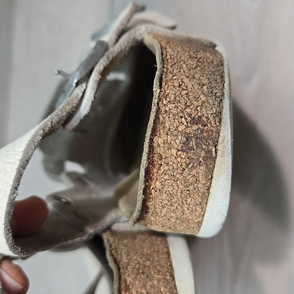 Birkenstock Women Tokio Super Grip Clog Leather Sandals Sz 39/8 Narrow - Picture 10 of 15